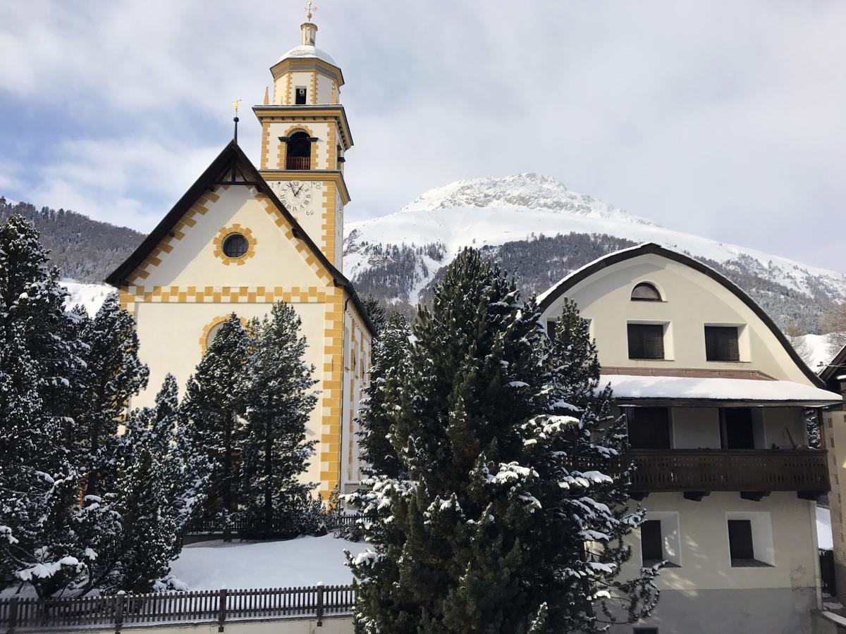 La Gemma Daire Celerina/Schlarigna Dış mekan fotoğraf